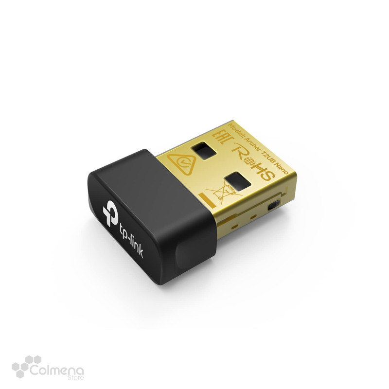 ADAPTADOR USB WIFI DOBLE BANDA 200MBPS 2.4 GHz, 433 Mbps 5GHz