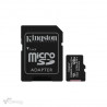 Kingston Canvas Select Plus - Tarjeta de memoria flash (adaptador microSDXC a SD Incluido) - 128 GB